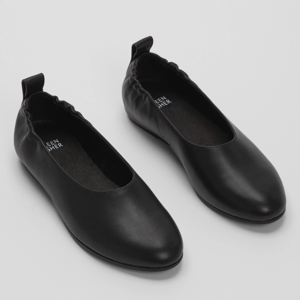 Eileen Fisher Naomi Nappa Leather Ballet Flat
